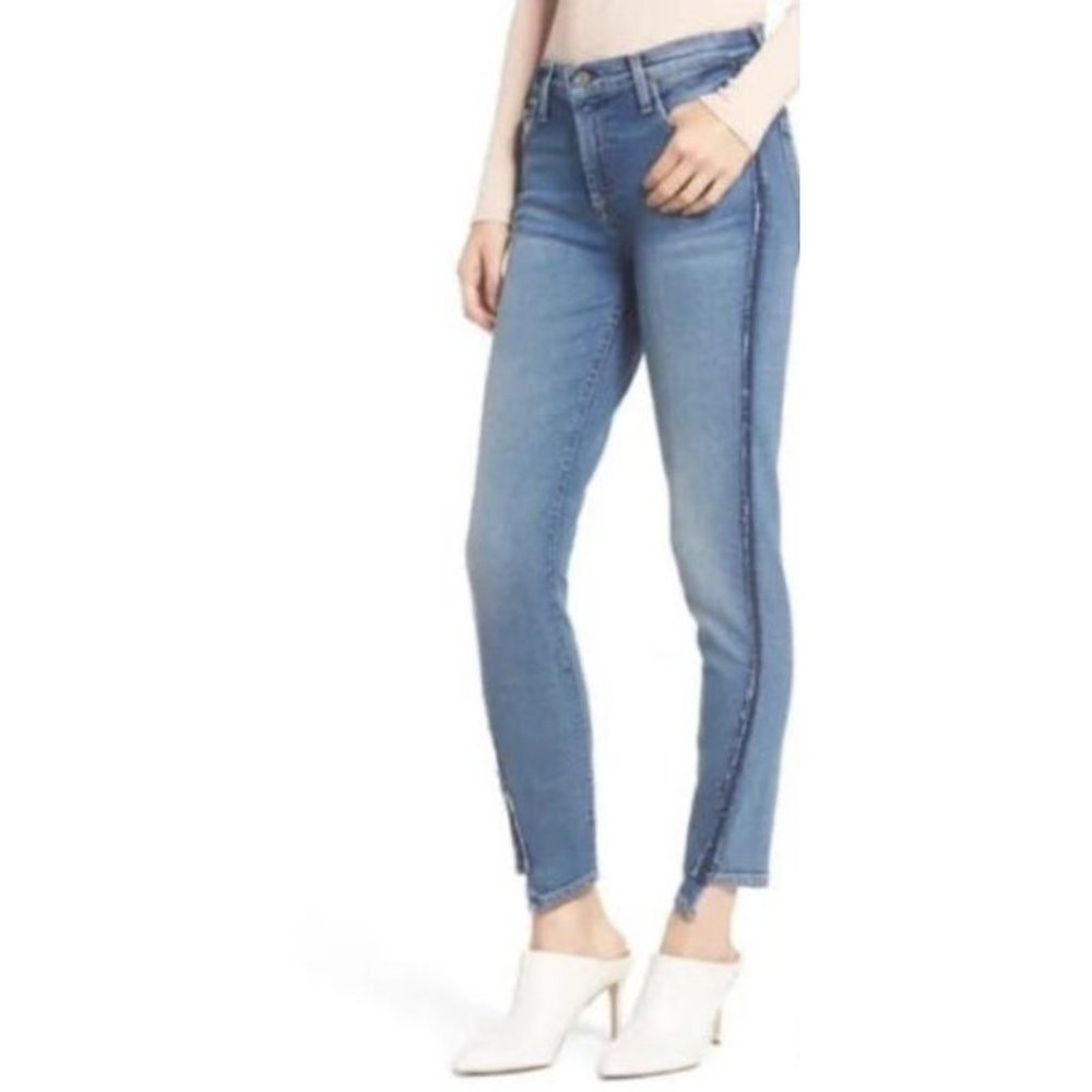 7 For All Mankind Women's Size 26 Luxe Vintage Ankle Skinny Angled Seams Muse